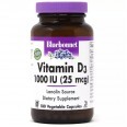 Витамин D3 1000МЕ Bluebonnet Nutrition 180 вегетарианских капсул