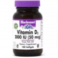 Витамин D3 2000МЕ Bluebonnet Nutrition 100 желатиновых капсул