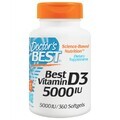 Витамин D3 5000 МЕ Doctor's Best 360 желатиновых капсул