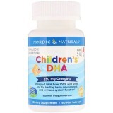 Рыбий жир (ДГК) для детей (3-6 лет) 250 мг Children's DHA Nordic Naturals 90 мини капсул вкус клубники