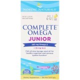 Рыбий жир для подростков Complete Omega Junior Nordic Naturals 283 мг 180 капсул вкус лимона