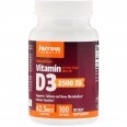 Витамин D3 (Холекальциферол) 2500 МЕ Jarrow Formulas 100 гелевых капсул