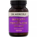 Кверцетин и птеростильбен Quercetin and Pterostilbene Advanced Dr. Mercola 60 капсул