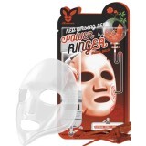 Тканевая маска для лица омолаживающая Elizavecca Face Care Red Ginseng Deep Power Ringer Mask Pack с женьшенем, 23 мл