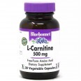 L-Карнитин 500 мг L-Carnitin Bluebonnet Nutrition 30 вегетарианских капсул