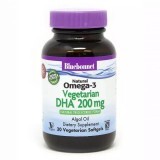 Вегетарианская Омега-3 из водорослей DHA 200 mg Bluebonnet Nutrition 30 растительных капсул