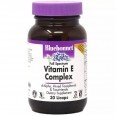 Комплекс Витамина E Vitamin E Complex Bluebonnet Nutrition 30 капсул