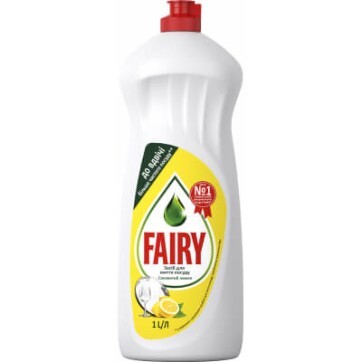 Средство для ручного мытья посуды Fairy Лимон 1 л: цены и характеристики