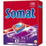 Таблетки для посудомоечных машин Somat All in 1 48 шт
