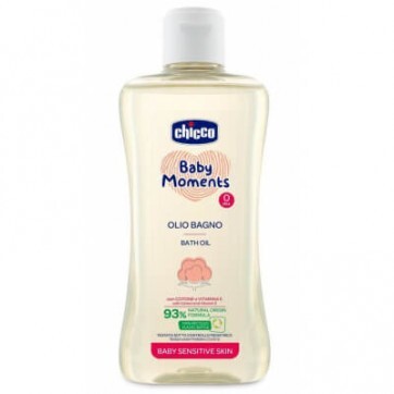 Дитяча олія Chicco Baby Moments для ванни для чутливої ​​шкіри 200 мл: ціни та характеристики