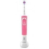 Електрична зубна щітка Braun D100.413.1 Oral-B Vitality PRO 3D White Pink