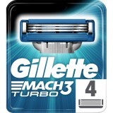 Змінні касети Gillette Mach 3 Turbo 4 шт