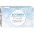 Твердое мыло Sodasan для чувствительной кожи неароматизированное 100 г