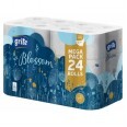 Туалетная бумага Grite Blossom 3 слоя 24 рулона