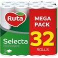 Туалетная бумага Ruta Selecta 3 слоя 32 рулона