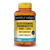 Глюкозамін Хондроїтин Glucosamine Chondroitin Mason Natural 60 капсул