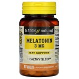 Мелатонин 3 мг Melatonin Mason Natural 60 таблеток