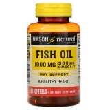Риб'ячий жир з Омега-3 Omega-3 Fish Oil Mason Natural 60 гелевих капсул