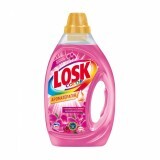 Гель для прання Losk Color Gel Ароматерапія, з ефірними оліями та ароматом Малазійських квітів, 20 циклів прання, 1 л