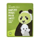 Тканинна маска Holika Holika Baby Pet Magic Mask Sheet Panda поживна, 22 мл