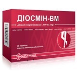 Диосмин-ВМ 600 мг таблетки, №30