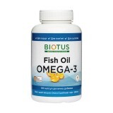 Омега-3 ісландський риб'ячий жир Omega-3 Fish Oil Biotus 180 капсул