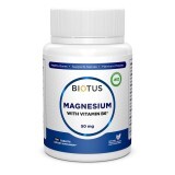 Магній та вітамін В6 Magnesium with Vitamin B6 Biotus 100 таблеток