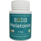 Мелатонін Melatonin Biotus 3 мг 60 капсул