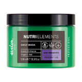 Маска для волос Evelon Pro Nutri Elements Органический овес для ежедневного использования, 500 мл