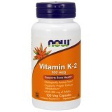Витамин К2 Now Foods 100 мкг вегетарианские капсулы №100