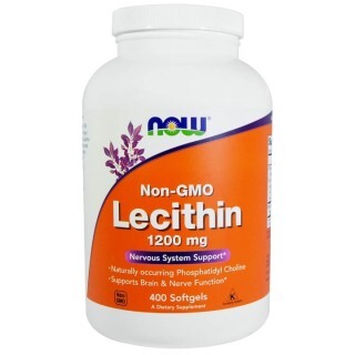 Лецитин 1200 мг Now Foods желатиновые капсулы №400
