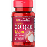 Коензим Q-10 Q-SORB Puritan's Pride 100 мг гелеві капсули швидкого вивільнення №30