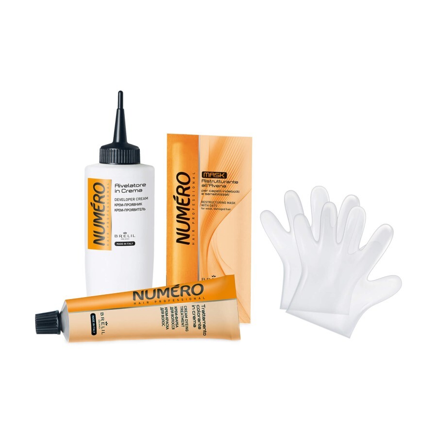 Краска для волос Brelil Professional Numero 7.00 Blonde Русый 140 мл ...