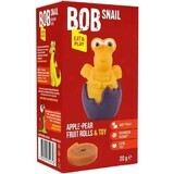 Цукерки дитячі натуральні Bob Snail Яблучно-грушеві 20 г + іграшка