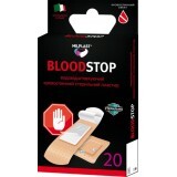 Пластир Milplast Bloodstop водовідштовхувальний кровоспинний стерильний набір 20 шт