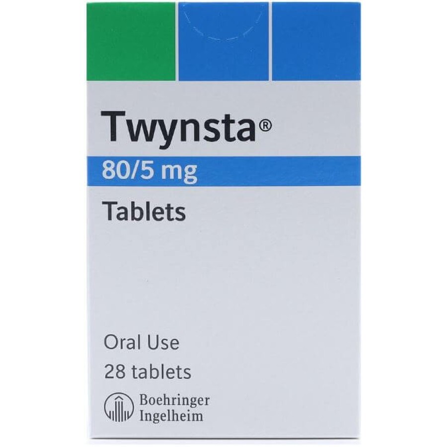 Твинста (Twynsta) 80 мг/5 мг № 28 таблеток - заказать с доставкой, цена .