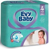 Підгузки Evy Baby Maxi Розмір 4 (7-18 кг) 24 шт