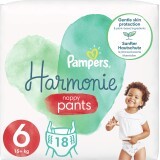 Підгузки Pampers трусики Harmonie Nappy Pants Розмір 6 (15+ кг) 18 шт