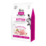Сухий корм для кішок Brit Care Cat GF Kitten HGrowth and Development 400 г