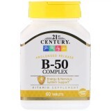 Комплекс B-50, 21st Century,  60 таблеток