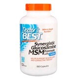 Синергический Глюкозамин МСМ-Формула, OptiMSM, Doctor's Best, 180 капсул