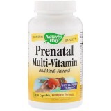 Мультивітаміни для Вагітних, Prenatal Multi-Vitamin and Multi-Mineral, Nature's Way, 180 капсул