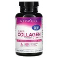 Супер Коллаген с Витамином C и Биотином, Super Collagen + Vitamin C & Biotin, NeoCell, 180 таблеток