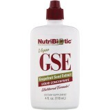 Рідкий концентрат GSE, екстракт насіння грейпфрута, Grapefruit Seed Extract, NutriBiotic, 118 мл