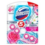 Туалетний блок Domestos Power 5 Троянда та Жасмин 55 г