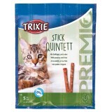 Ласощі для котів Trixie PREMIO Quadro-Sticks 5 шт (домашня птиця)