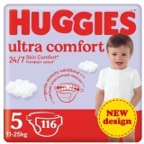 Підгузки Huggies Ultra Comfort 5 12 - 22 кг M-Pack, 116 шт