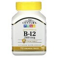 Витамин B-12, 2500 мкг, Sublingual, 21st Century, 110 таблеток для рассасывания