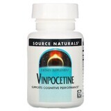Винпоцетин, 10 мг, Vinpocetine, Source Naturals, 60 таблеток