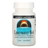 Коэнзим Витамина B6, 25 мг, Coenzymated™ Vitamin B-6, Source Naturals, 30 таблеток для рассасывания